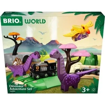 Brio Dino Przygoda – zestaw z dinozaurami 3+
