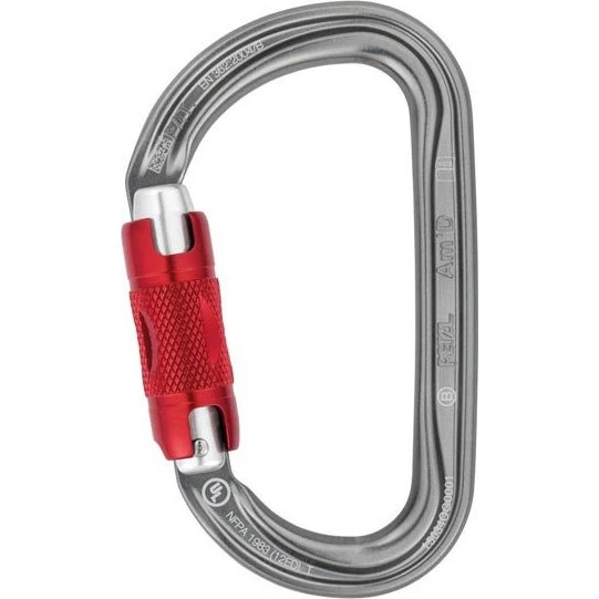 Petzl Am'D Twist-Lock – karabinek aluminiowy D-kształtny