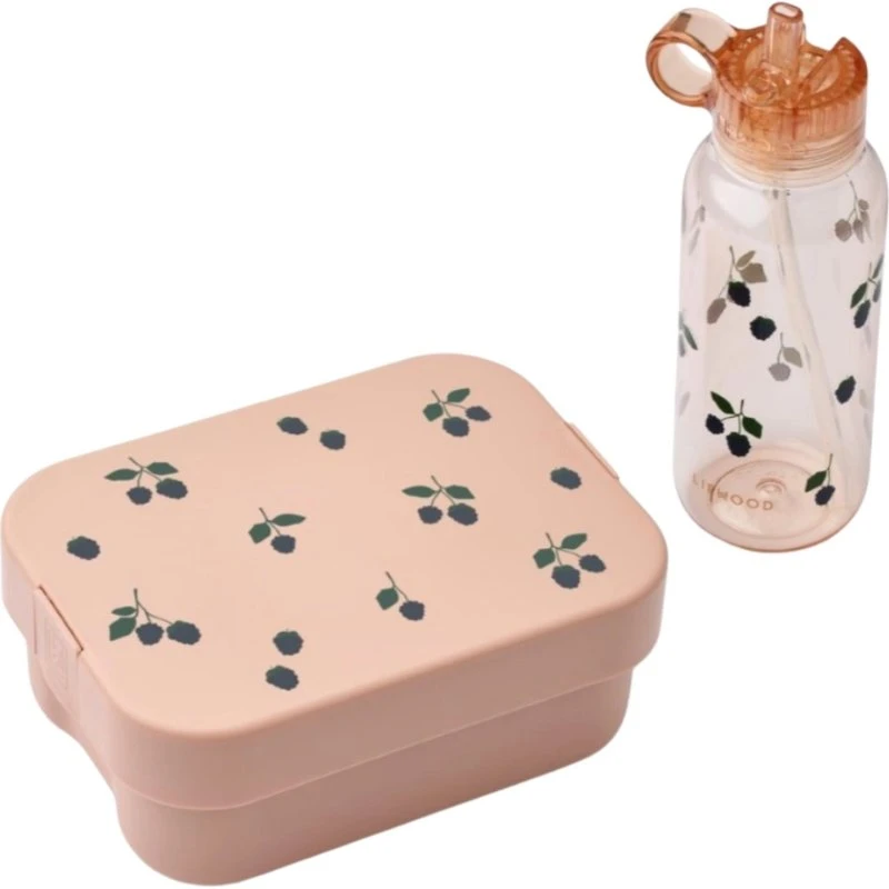 Liewood Chelsey Lunchbox Set Berry / Pale Tuscany