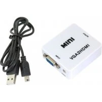 HDMI Konwerter VGA D-SUB z audio do HDMI 1080p