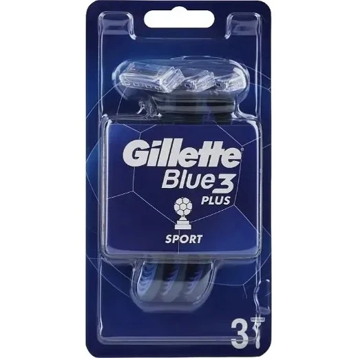 Gillette Blue3 Plus Jednorazowa Maszynka do Golenia, 3 szt.