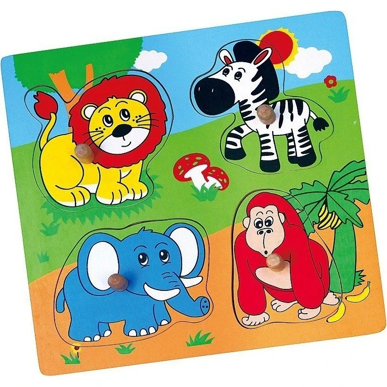 Viga 59563 Puzzle niespodzianka - Zoo