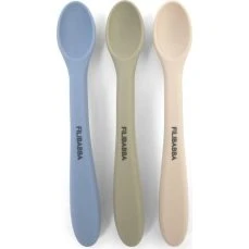 Filibabba Silikonowe Łyżeczki 3-pack Ocean Mix