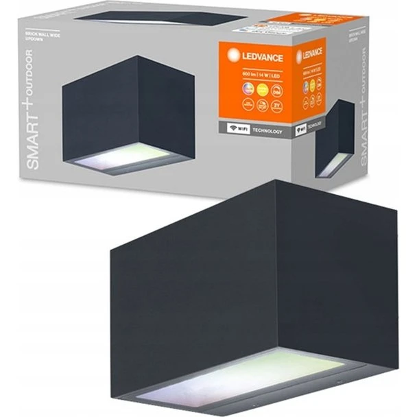 LEDVANCE SMART+ BRICK RGB+W 14W WiFi 600lm IP44