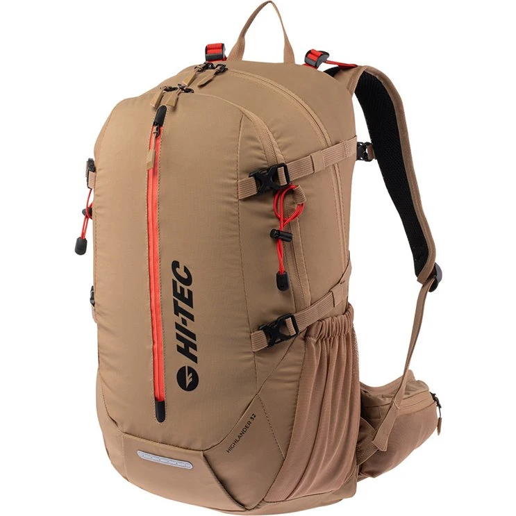 Hi-Tec Highlander 32 Plecak Trekkingowy 32 L Light Brown/Orange