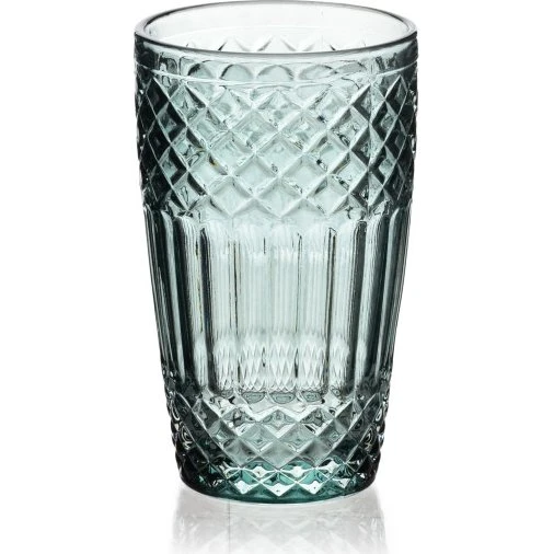MONDEX ELLA GREEN Komplet 4 szklanki 370 ml