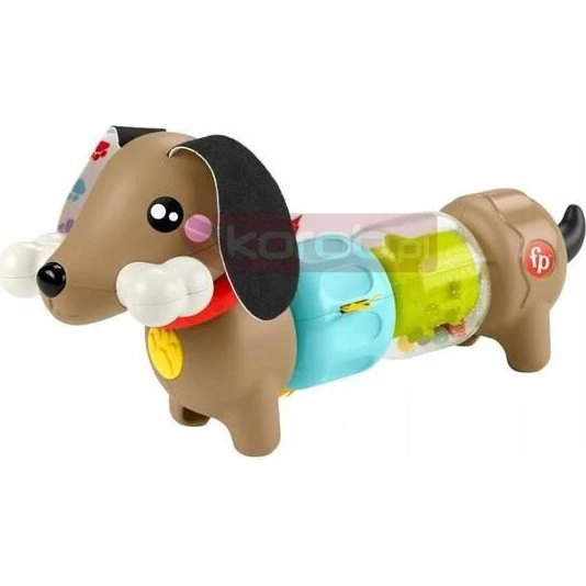 Fisher-Price Piesek sensoryczny z dźwiękiem od 6 miesięcy