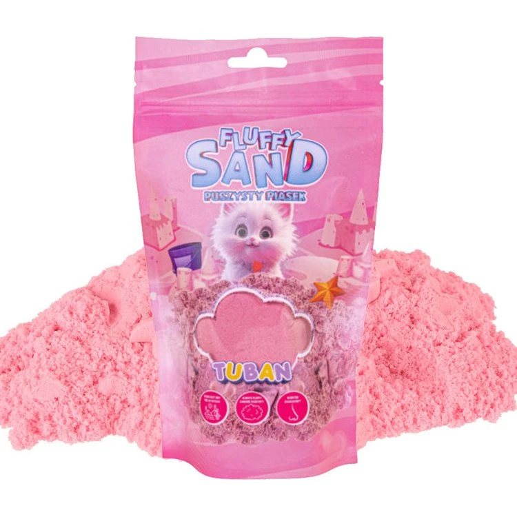 Fluffy Sand Puszysty Piasek Różowy 90g