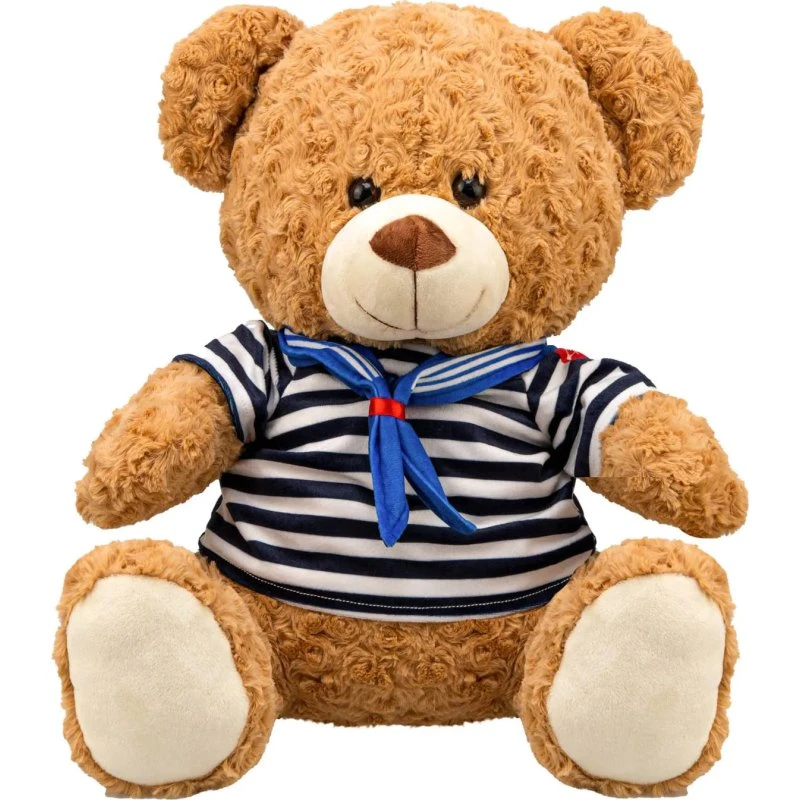 Captain Mike® Miś pluszowy 40 cm, jasny brąz, przytulanka na prezent