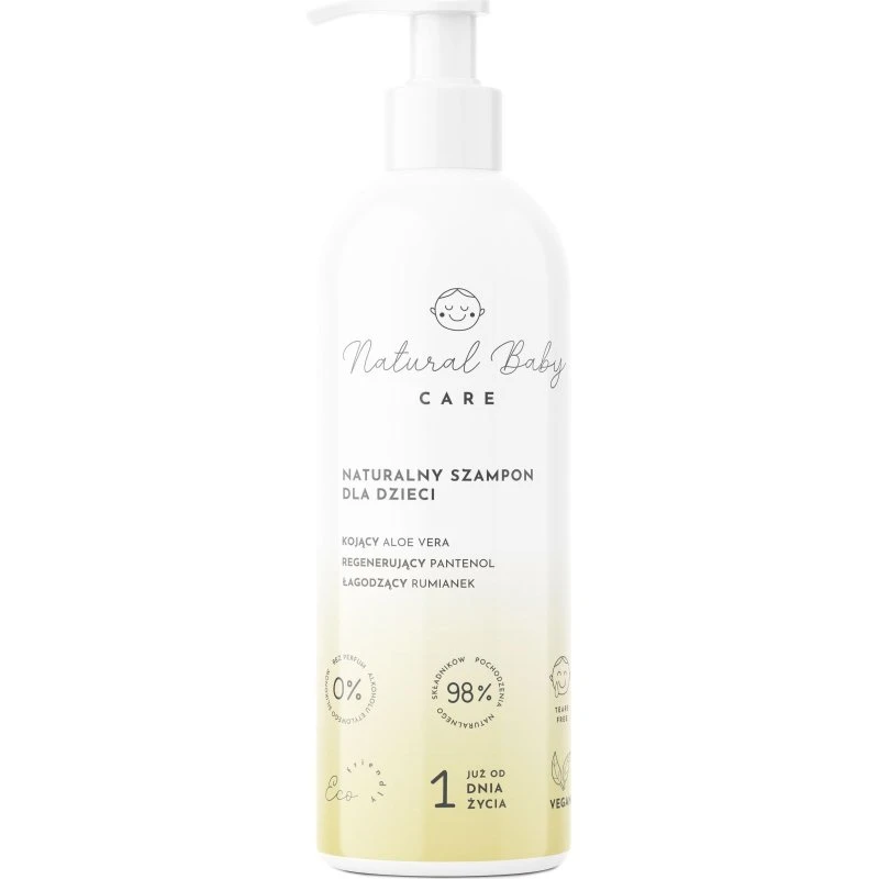 Natural Baby Care Szampon do włosów dla dzieci 200 ml
