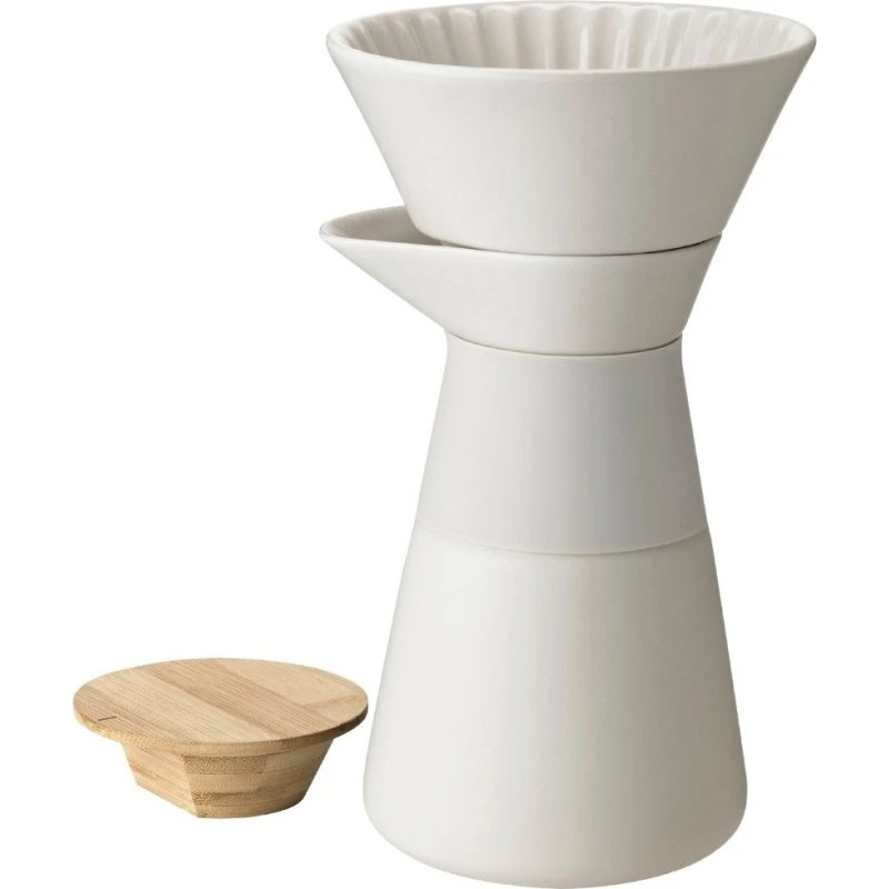 Stelton THEO Zaparzacz do Kawy, Ceramiczny, Piaskowy