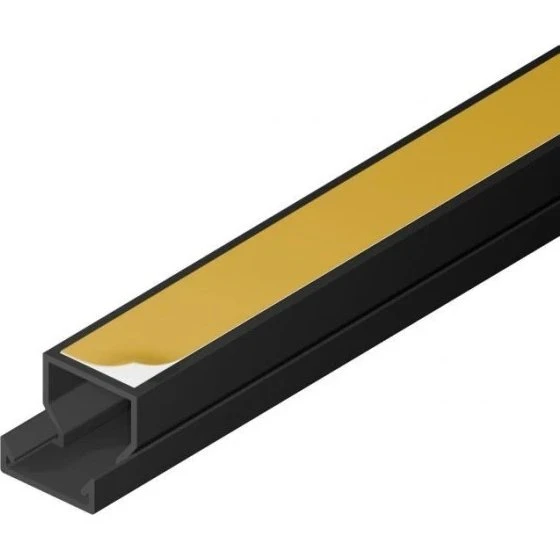 EDO Korytko kablowe samoprzylepne 15x10 mm antracyt 2m
