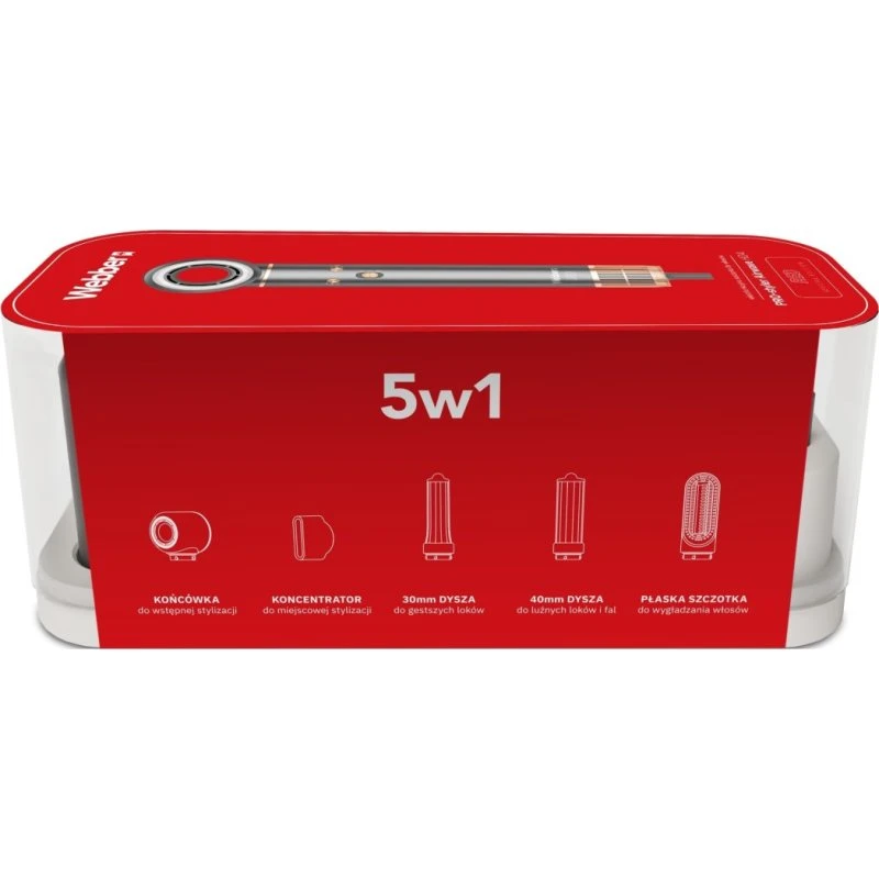 Webber HD4 1300W suszarka 5w1 z jonizacją