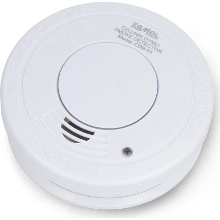 Zamel CDB-01 Czujnik dymu bateryjny 9V z baterią