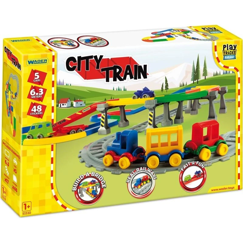 Wader City Train 51510 – Pociąg Miejski z 6,3 m torów