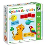 Sylaby do Sylaby – gra edukacyjna 192 elementy, 4–8 lat