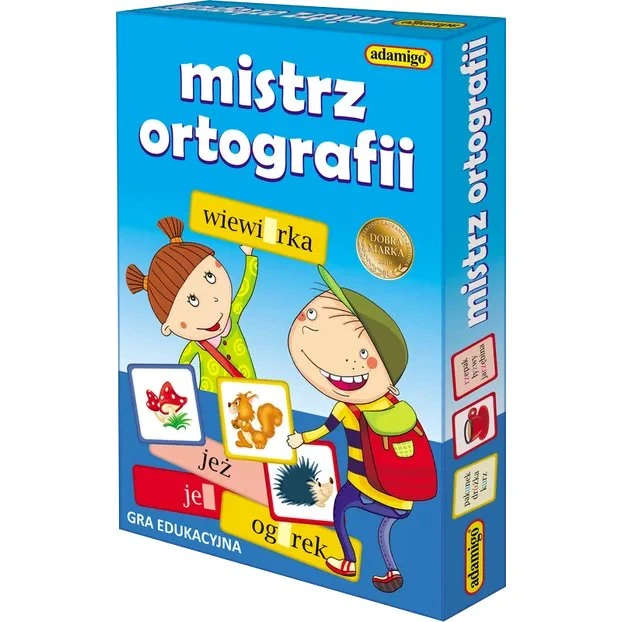 Adamigo Mistrz ortografii – gra edukacyjna dla klasy I-III
