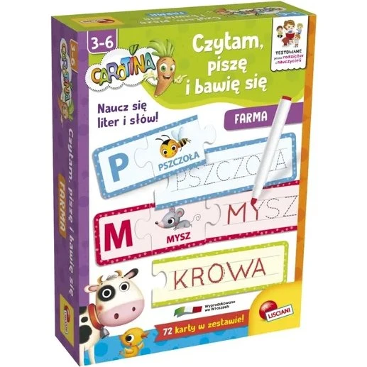 Carotina Czytam, piszę i bawię się Farma