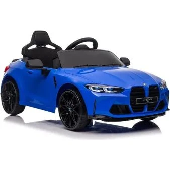 LeanToys BMW M4 na akumulator 12V/14Ah, niebieski, 2x45W