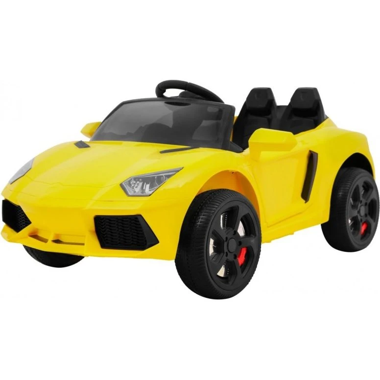 Ramiz Future 12V z pilotem, LED, MP3, EVA - żółty