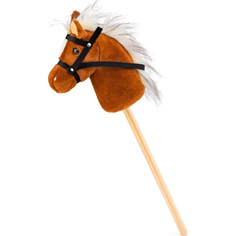 Hobby Horse Scarlet Konik na patyku jasny brąz