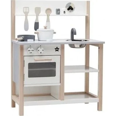 Childhome Drewniana Kuchnia z Akcesoriami 3+