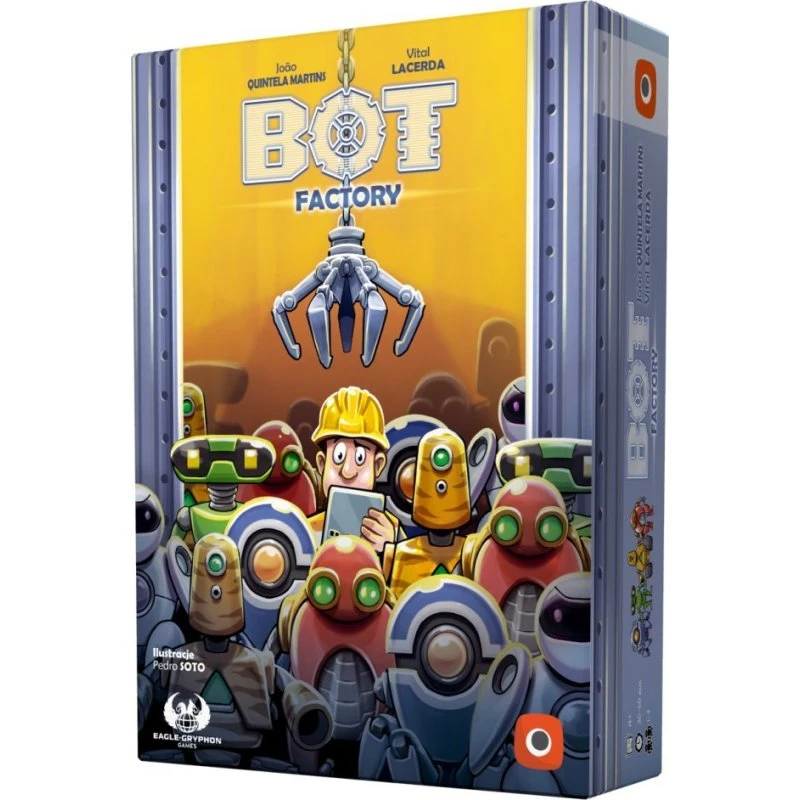 Bot Factory – Gra planszowa Vitala Lacerdy