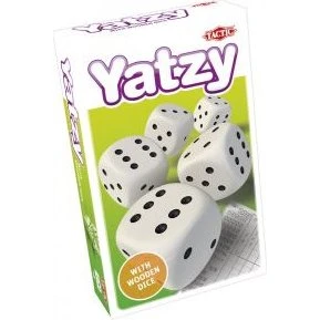 Tactic Yatzy – drewniane kostki (podłużne, bez ołówka)