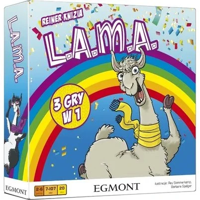 LAMA (L.A.M.A.) Egmont – gra rodzinna z ryzykiem i strategią