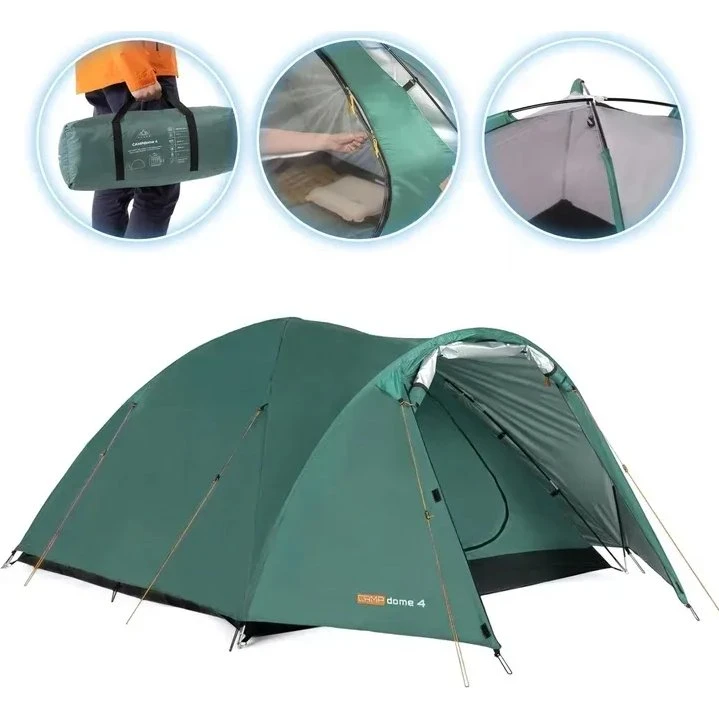 KADVA CAMPdome Namiot 4-osobowy Wodoodporny