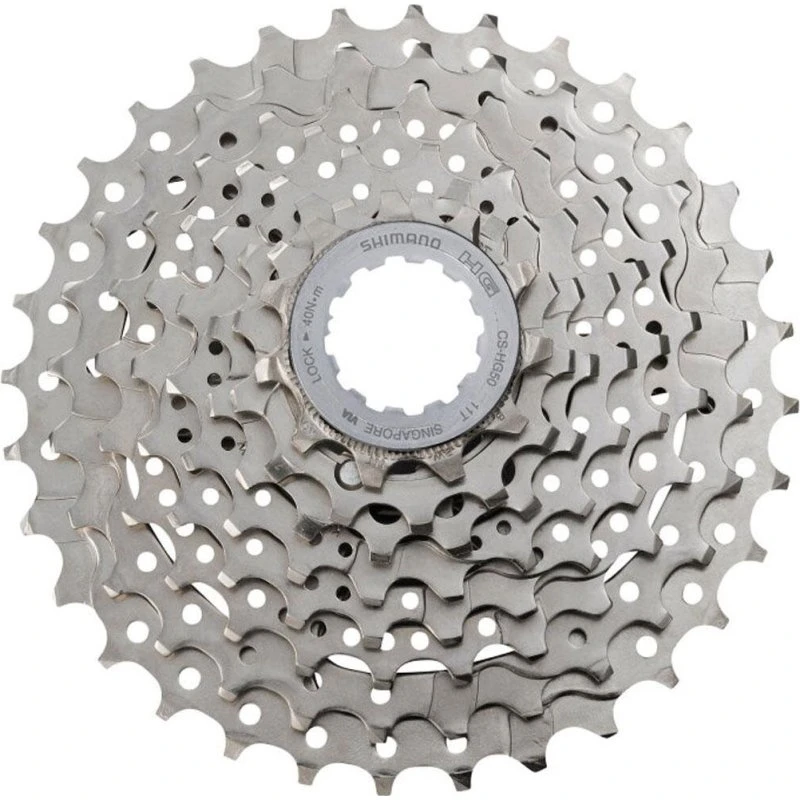SHIMANO HG50 8 11-32 srebrna kaseta MTB