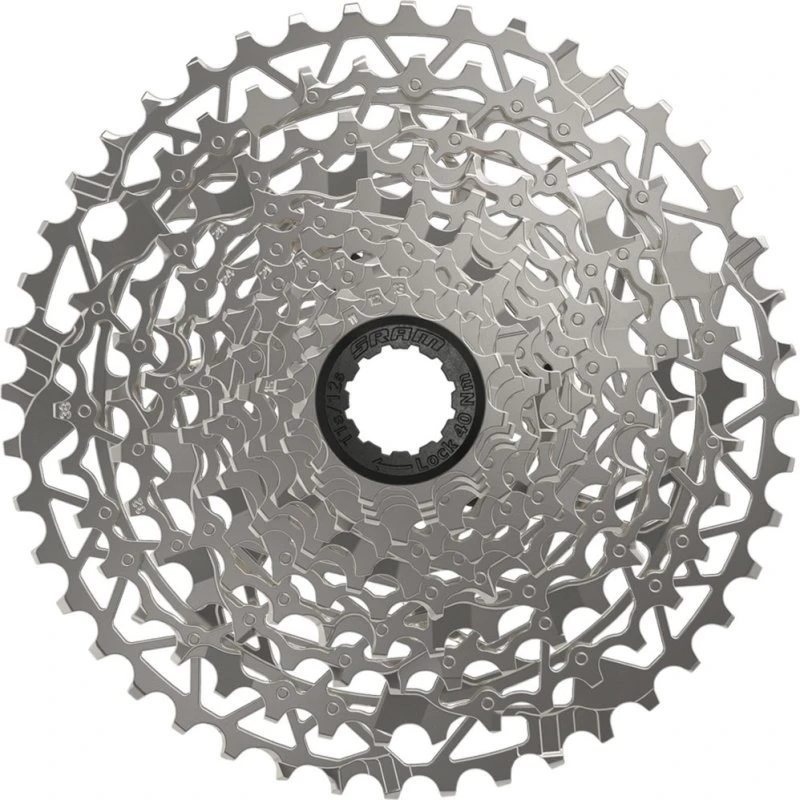 SRAM PG-1231 XPLR 11-44z, 12-biegowa kaseta srebrna