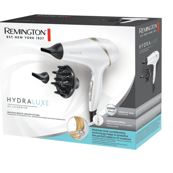 Remington Suszarka do włosów AC8901 Hydraluxe 2300W biała