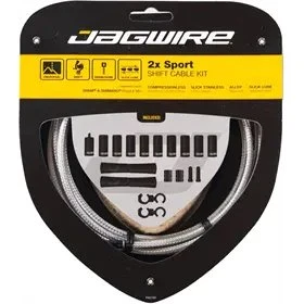 Jagwire 2X Sport Shift Kit – zestaw linek i obudów przerzutek