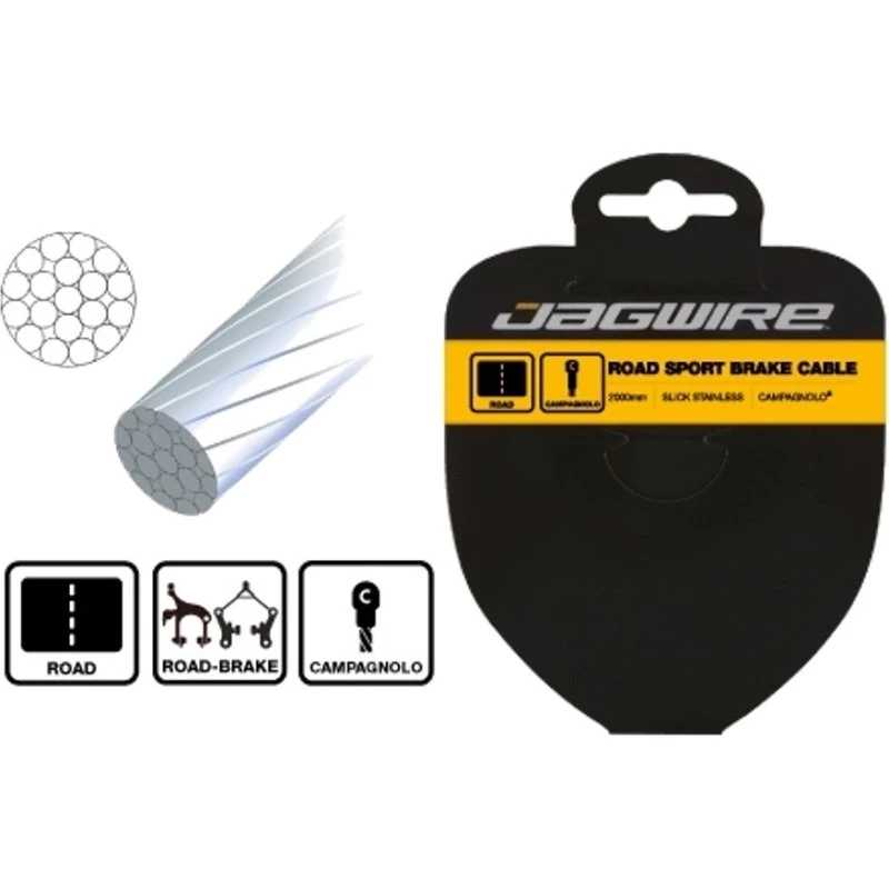 Jagwire Sport STS Linka hamulcowa szosa 1.5x2000mm Campagnolo