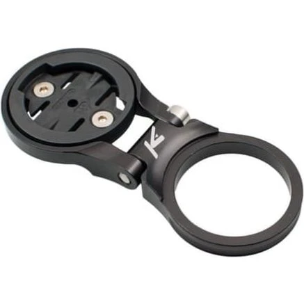 K-Edge Garmin Stem Mount, uchwyty do komputera rowerowego, czarny, regulowalny