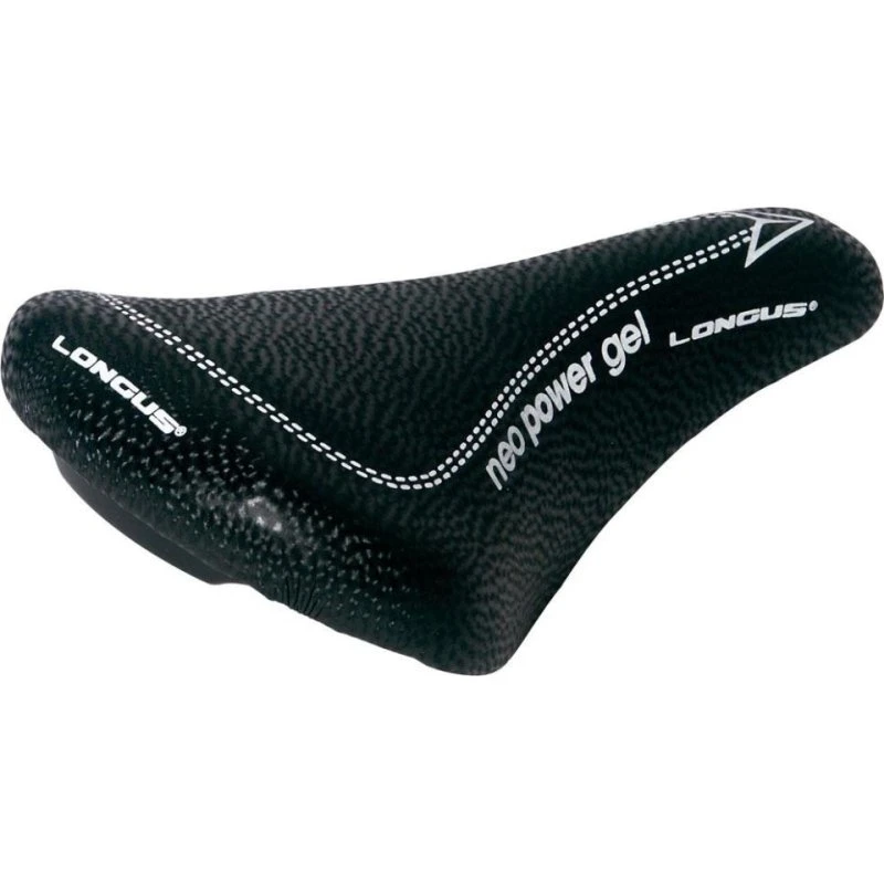 LONGUS Siodełko K2 GEL czarne MTB 400g