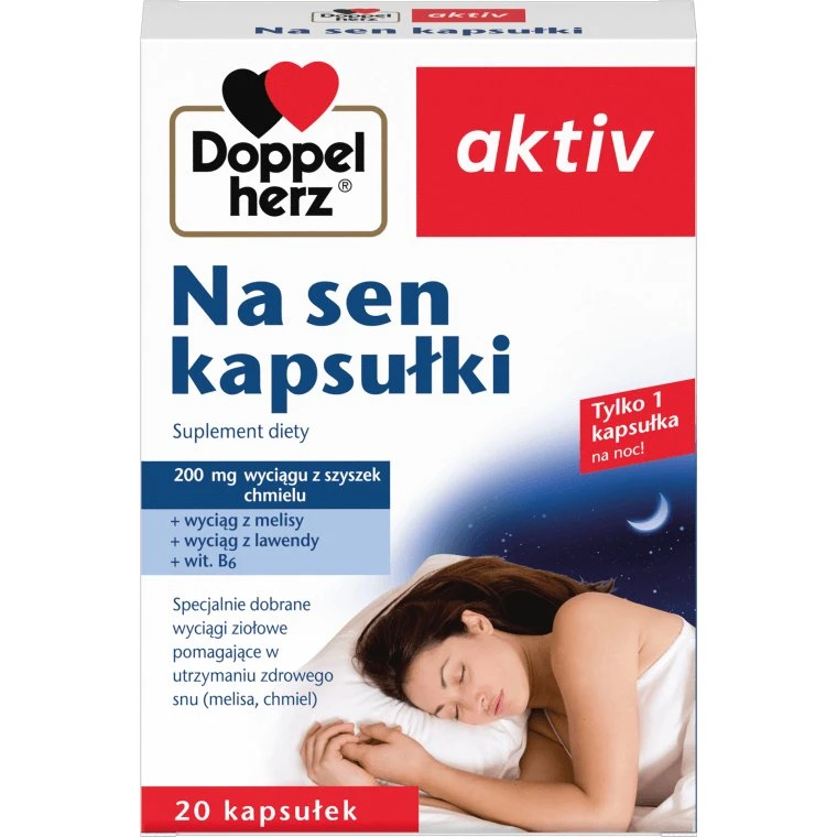 Doppelherz Aktiv Na sen kapsułki 20 szt