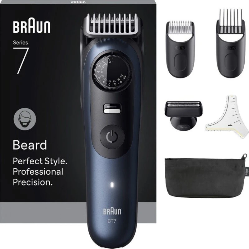 Braun Beard Trimmer Series 7 BT7520 Granatowy