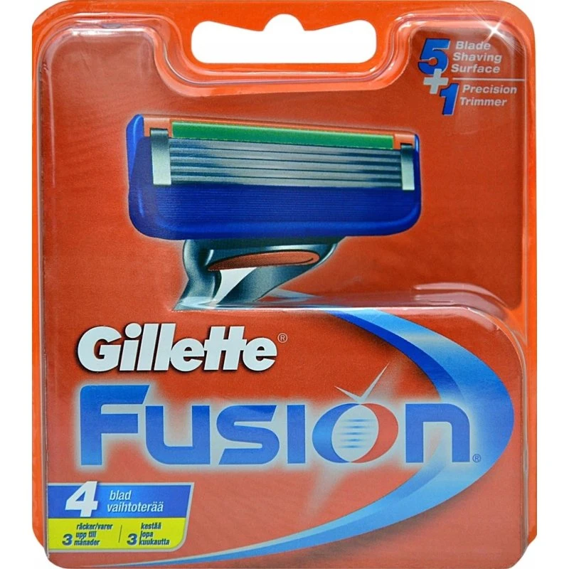 Gillette Fusion5 Wymienne Ostrza 4 szt.