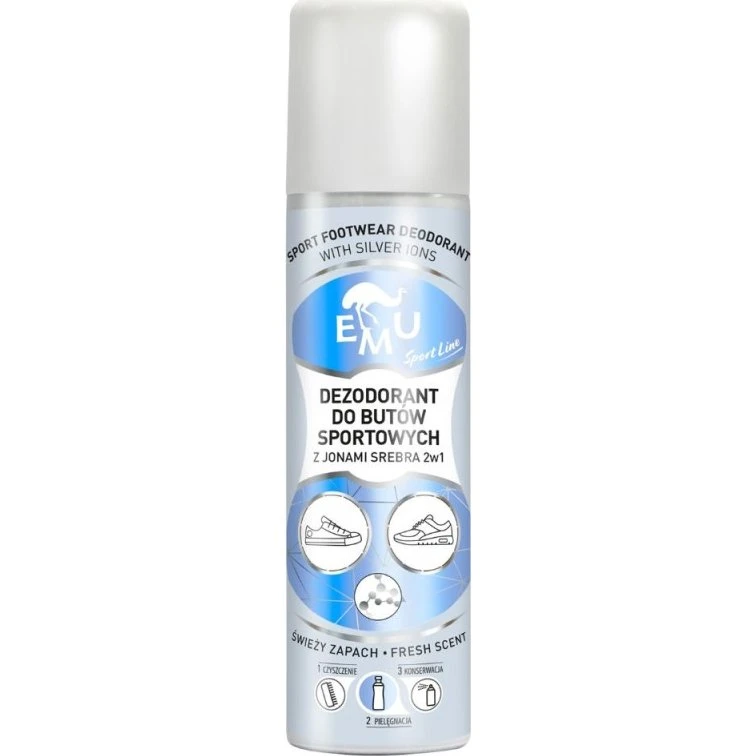 Emu Sport Dezodorant do Butów 2w1 z Jonami Srebra 150 ml