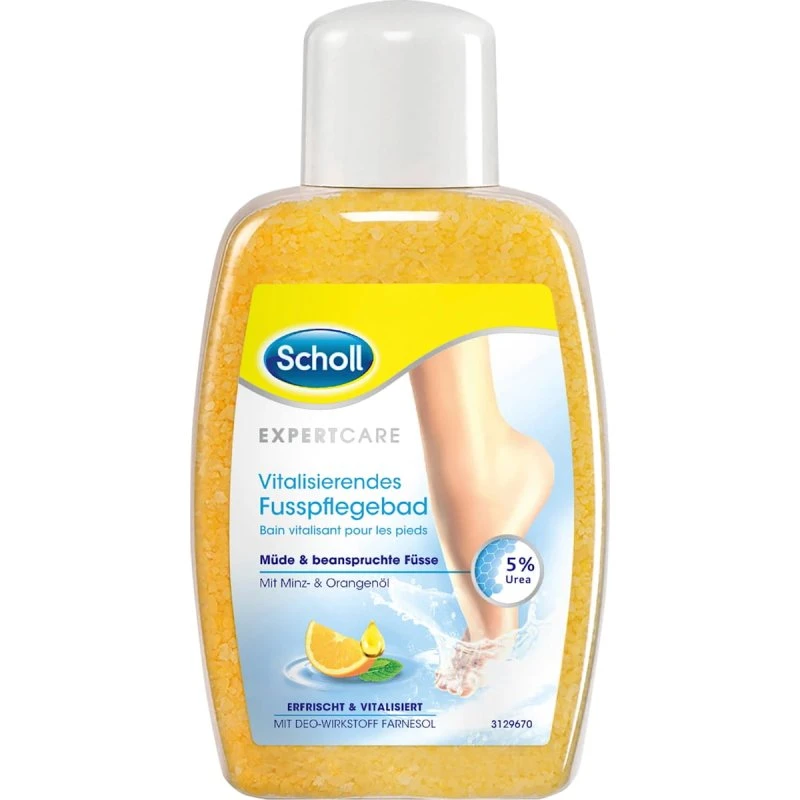 SCHOLL Sól do Kąpieli z Mocznikiem 5% do Zmęczonych Stóp 275g