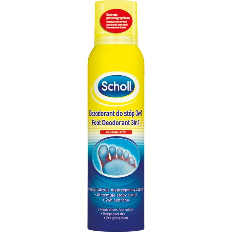 Scholl Dezodorant do stóp 3w1 150 ml
