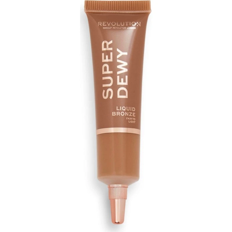 Makeup Revolution Super Dewy Bronzer w płynie Fair to Light 15 ml