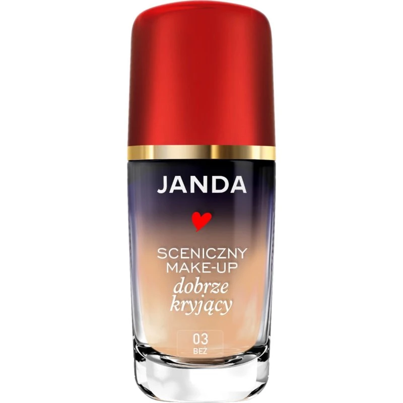 Janda Podkład Sceniczny Kryjący 03 Beż 30 ml