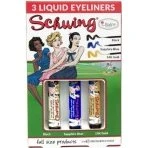 theBalm Schwing! Eyeliner w Płynie 3x1,7 ml (Czarny, Niebieski, Złoty)