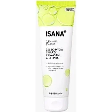ISANA Love Your Skin Żel do mycia z AHA i PHA 125 ml