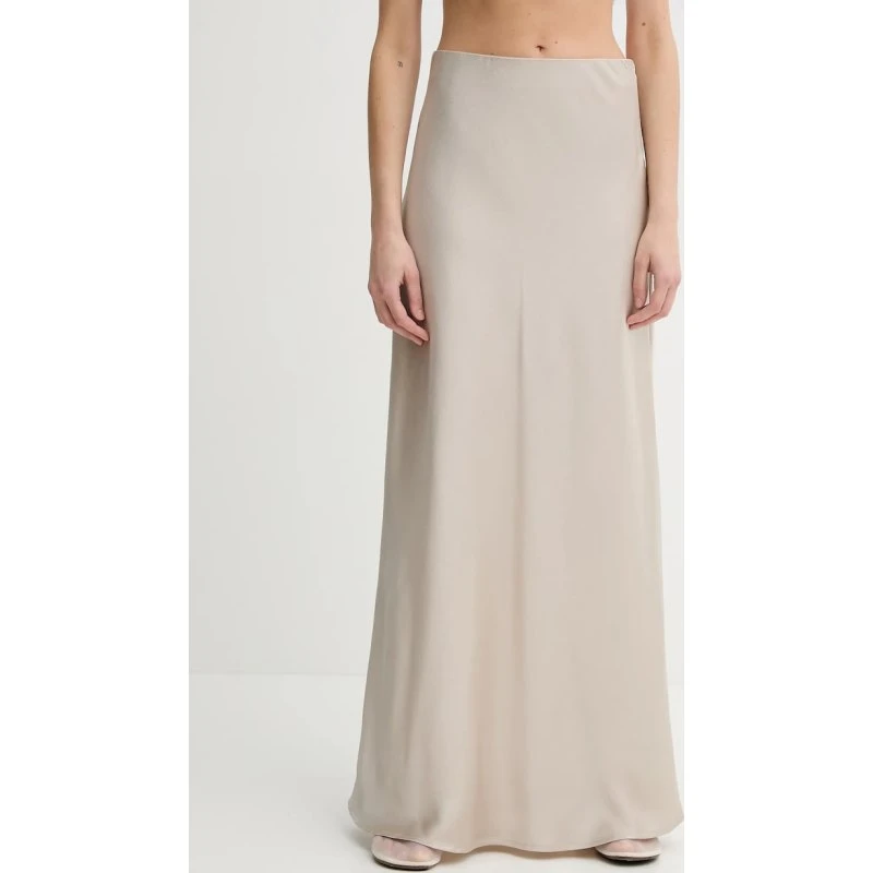 Bruuns Bazaar Spódnica Maxi Srebrna BBW4296