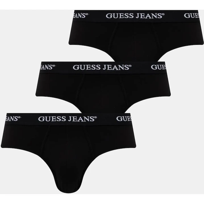 Guess Jeans Slipy 3-pack czarne M4BZ43 K6YW1