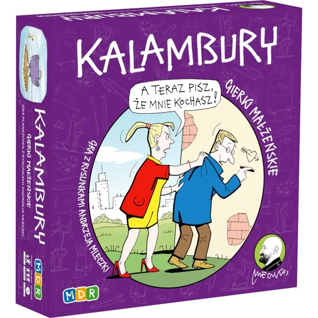 MDR Gra Kalambury Towarzyska 2-8 Graczy